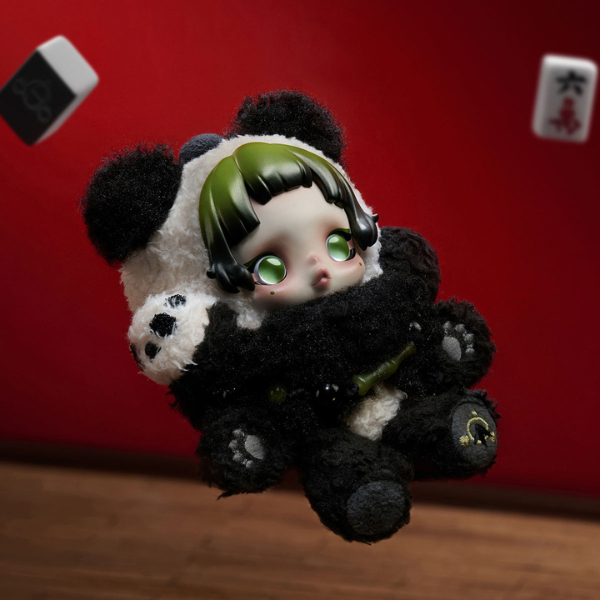 SKULLPANDA – Lazy Panda Plush Doll Pendant