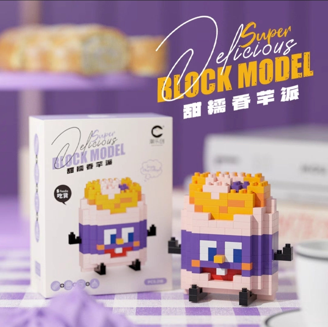 Fun Food mini toy collectible block edition