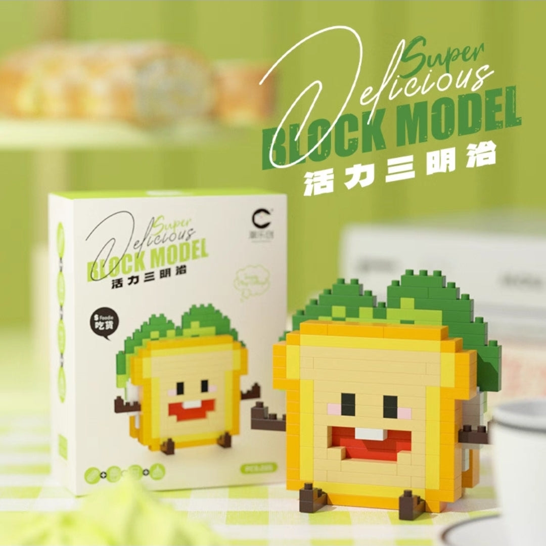 Fun Food - Themed Mini Building Blocks