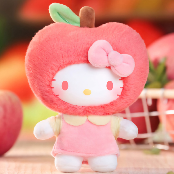 Collectible Sanrio Hello Kitty Fruity Paradise plush keychain toy