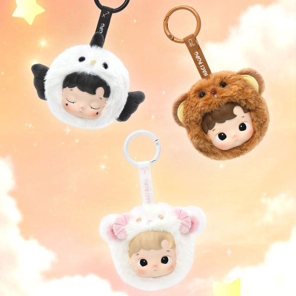 Collectible HACIPUPU Constellation Series vinyl toy