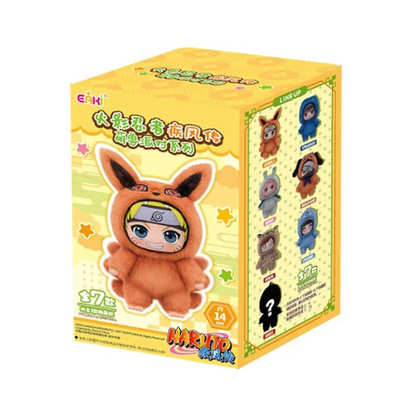 Naruto Beast Party plush keychain blind box collectible