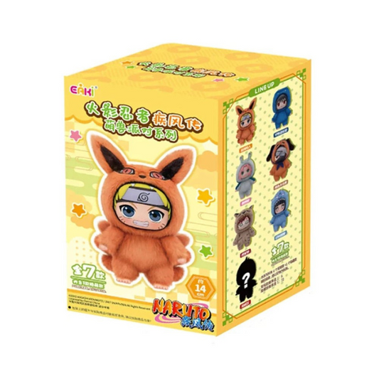 Naruto Beast Party plush keychain blind box collectible
