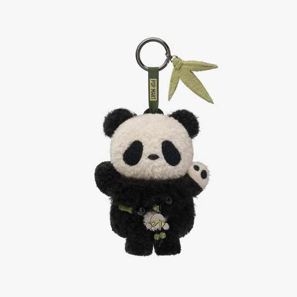 Cute SKULLPANDA plush panda pendant accessory charm