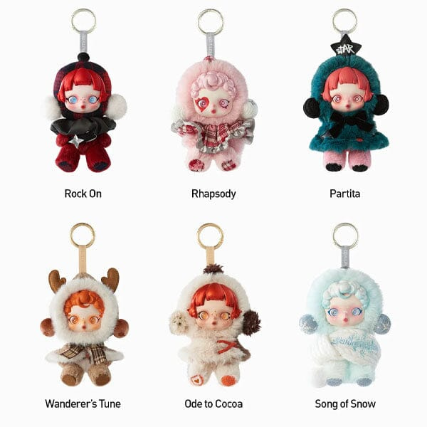 Designer vinyl figure SKULLPANDA Winter Symphony collection