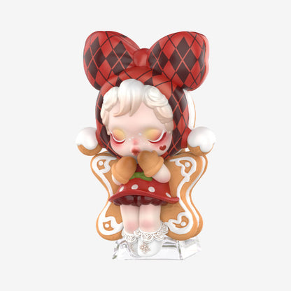 Cute SKULLPANDA Winter Symphony blind box collectible toy